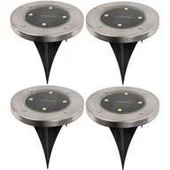 Lampy ogrodowe - SASKA GARDEN Lampa solarna 26313 (4 szt.) - miniaturka - grafika 1