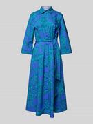 Sukienki - Sukienka midi z wzorem paisley - miniaturka - grafika 1