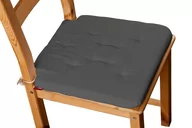 Meble modułowe i akcesoria - Dekoria Siedzisko Olek na krzesło szary 42 × 41 × 3,5 cm Quadro 225-136-14 - miniaturka - grafika 1