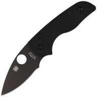 Noże - Nóż składany Spyderco Lil' Native G-10 Black / Black Blade Plain (C230GPBBK) - miniaturka - grafika 1