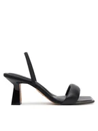Sandały damskie - DKNY Sandały K1550418 Czarny - miniaturka - grafika 1