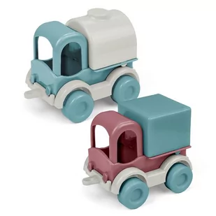 ﻿RePlay Kid Cars cysterna i ciężarówka, zestaw zabawek z recyklingu - Samochody i pojazdy dla dzieci - miniaturka - grafika 1