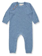 Pajacyki dla niemowląt - Sense Organics Rampers "Eske" w kolorze niebieskim - miniaturka - grafika 1