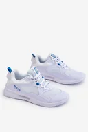 Sneakersy damskie - Damskie Buty Sportowe Sneakersy Big Star LL274373 Białe-41 - miniaturka - grafika 1