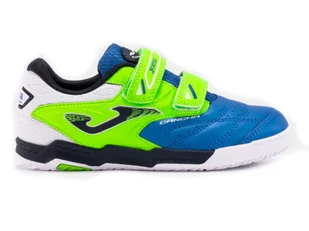 Buty Halówki Dziecięce Joma Cancha Cajw2404Inv Na Rzepy Obuwie Halowe 27 - Piłka nożna - miniaturka - grafika 1