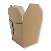 Opakowania gastronomiczne - Opakowanie na wynos food box 1 L kraft 50szt - miniaturka - grafika 1