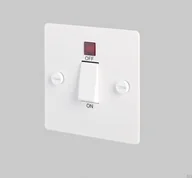 Wyłączniki światła i elektryczne - Włącznik Cooker Switch Biały - miniaturka - grafika 1