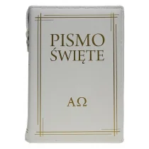 Pismo Święte w etui białe - Religia i religioznawstwo - miniaturka - grafika 1