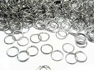 Ogniwko Otwarte Platyna 8Mm 50Szt - Półfabrykaty do biżuterii - miniaturka - grafika 1