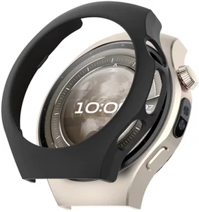 ETUI Z OSŁONKĄ NA EKRAN DO HUAWEI WATCH 5 46MM CZARNE - Akcesoria do smartwatchy - miniaturka - grafika 1