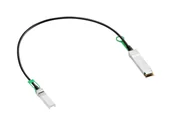 Kable światłowodowe - HPE S1J07A kabel InfiniBand / światłowodowy 0,65 m QSFP56 SFP56 DAC Czarny - miniaturka - grafika 1
