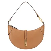 Torebki damskie - POLO RALPH LAUREN Polo ID Torba na ramię Skórzany 26 cm brązowy - miniaturka - grafika 1