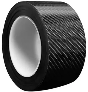 Folia ochronna Taśma CARBON 5cmx5m czarna DA7 - Akcesoria motoryzacyjne - miniaturka - grafika 1