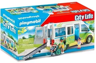 Zestaw z figurkami City Life 71329 Autobus szkolny - Figurki dla dzieci - miniaturka - grafika 1