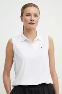 Koszulki sportowe damskie - Peak Performance top damski kolor biały - miniaturka - grafika 1