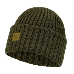 Czapka Buff Knitted Beanie 124243.809.10.00 - zielona - Czapki i chusty sportowe męskie - miniaturka - grafika 1