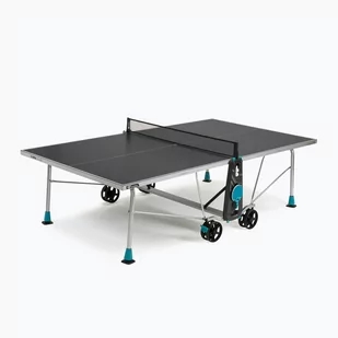 Cornilleau STÓŁ TENISOWY 200X OUTDOOR SZARY 115301 - Tenis stołowy - miniaturka - grafika 1