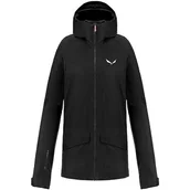 Kurtki damskie - Salewa Puez 2L Gore-Tex® kurtka damska, czarna, rozmiar M - miniaturka - grafika 1