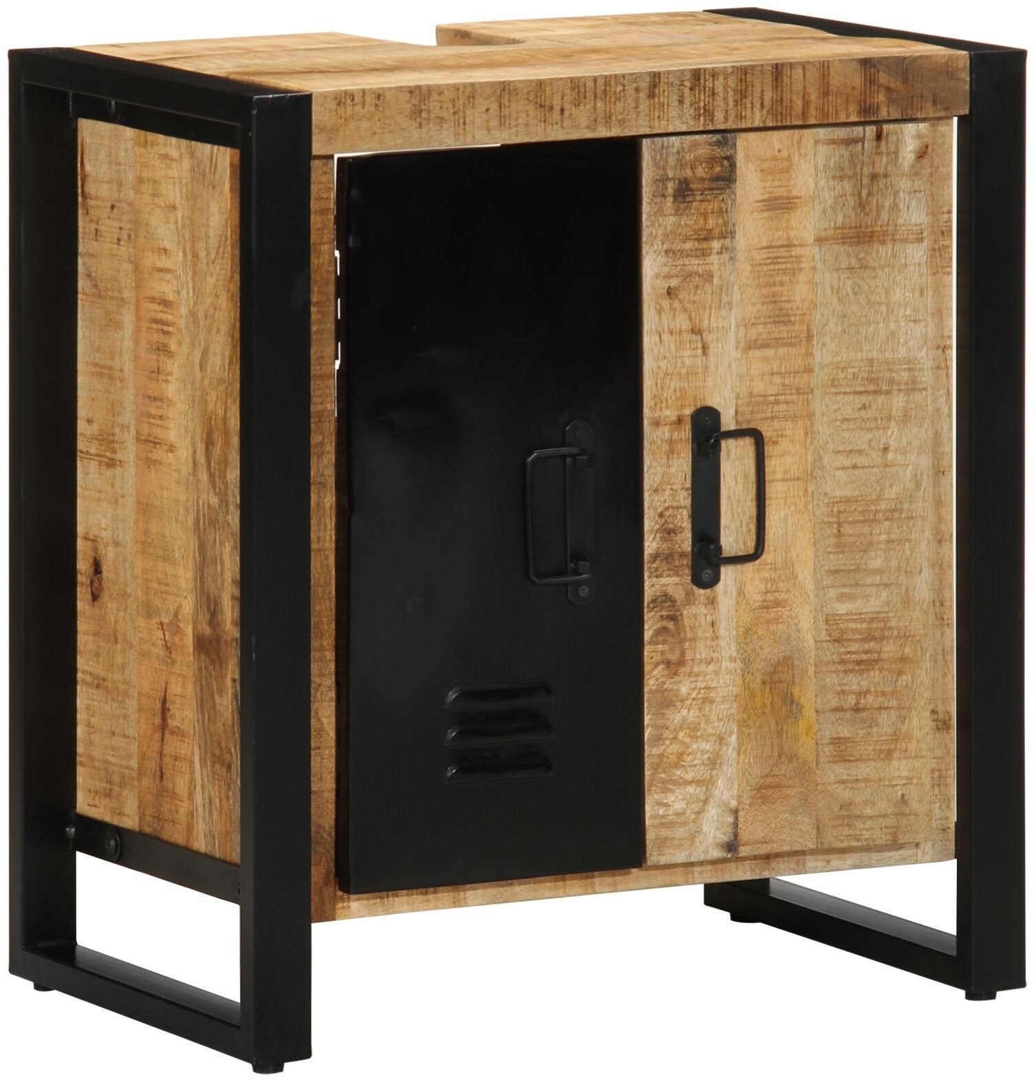 vidaXL Szafka Łazienkowa 55x35x60 cm Lite Drewno