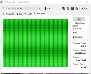HP ST9120817AS 120GB SATA II 2,5" - Dyski HDD - miniaturka - grafika 1
