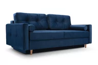 Sofy i kanapy - Kanapa Wersalka Sofa rozkładana PASTELLA funkcja spania IDŹCZAK MEBLE - PASTELLA KRONOS 09 - miniaturka - grafika 1