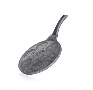 Banquet Patelnia do naleśników GRANITE GREY Smile 26 cm - Patelnie - miniaturka - grafika 1