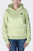 Bluzy męskie - Bluza Carhartt Clarksburg Logo Sweat Dried Clay - miniaturka - grafika 1
