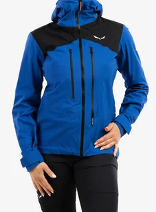 Kurtka w góry z membraną damska Salewa Ortles PTX 3L Jacket - electric - Kurtki narciarskie - miniaturka - grafika 1