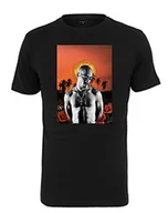 Koszulki męskie - Mister Tee Herren Tupac Sunset Collage Tee T-Shirt, czarny, s MT646 - miniaturka - grafika 1