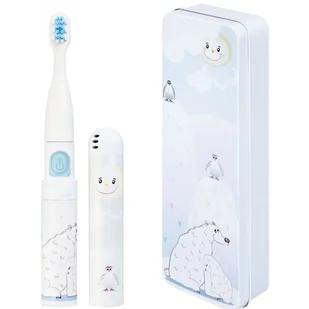 VITAMMY VITAMMY Smile miś polarny Szczoteczka soniczna dla dzieci z zębami mlecznymi 3 + - Szczoteczki do zębów dla dzieci - miniaturka - grafika 1