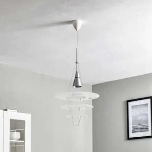 Louis Poulsen Enigma 425 lampa wisząca aluminium - Lampy sufitowe - miniaturka - grafika 3