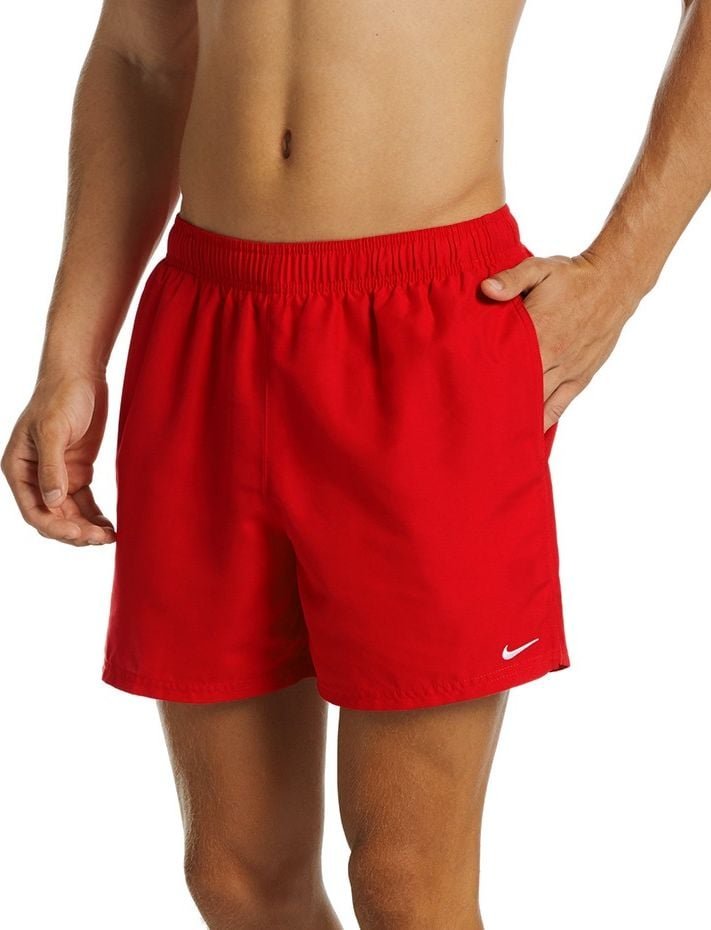 Nike Spodenki kąpielowe męskie Essential czerwone NESSA560 614 : Rozmiar - S