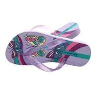 Buty dla dziewczynek - Klapki Motyle Dziecięce Ipanema 83348 AI746 LILAC fioletowe wielokolorowe - miniaturka - grafika 1