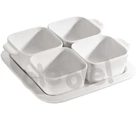 Noże kuchenne - Staub Zestaw tapas Biały 19 x 19 cm 7,5 x 7,5" 40511-586 - miniaturka - grafika 1