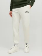 Spodnie sportowe męskie - Jack&Jones Spodnie dresowe Kane 12236479 Szary Loose Fit - miniaturka - grafika 1