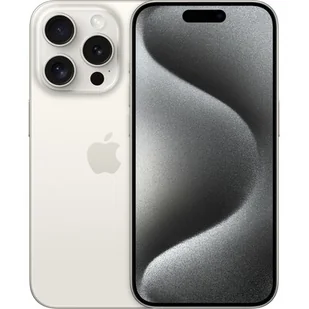Apple iPhone 15 Pro 5G 256GB Dual Sim Biały - Telefony komórkowe - miniaturka - grafika 1