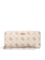 Portfele - Guess Portfel Carrie Logo Slg SWGP98 98146 Écru - miniaturka - grafika 1