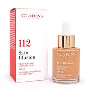 Podkłady do twarzy - Clarins 112 Amber Podkład 30 ml - miniaturka - grafika 1