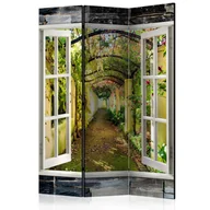 Parawany - Parawan 3-częściowy - Tajemniczy ogród [Room Dividers] (rozmiar 135x172) - miniaturka - grafika 1