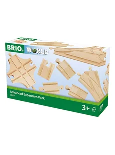 Brio 11-częściowy zestaw szyn i przełączników - 3+ - Pociągi dla dzieci - miniaturka - grafika 1