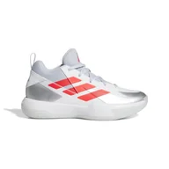 Koszykówka - Dziecięce Buty ADIDAS CROSS EM UP SELECT J JR2520 – Biały - miniaturka - grafika 1
