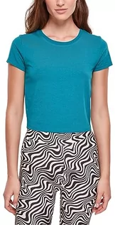 Koszulki i topy damskie - Urban Classics Damski t-shirt damski ze stretchu z dżerseju, zielony, XL - grafika 1