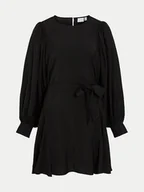 Sukienki - Vila Sukienka koktajlowa Guaca 14102571 Czarny Regular Fit - miniaturka - grafika 1