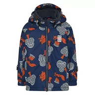 Kurtki i płaszcze dla chłopców - Lego Wear Unisex Jungen kurtka zimowa Schneejacke 12.000 Wassersäule atmungsaktiv LWJirisan 700 kurtka przeciwdeszczowa, 590, 86 - miniaturka - grafika 1