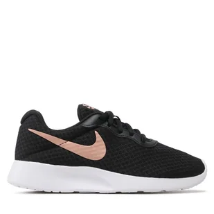 Sneakersy Nike Tanjun DJ6257 001 Czarny - Sneakersy damskie - miniaturka - grafika 1
