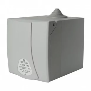 Gniazdo ścienne z puszką podtynkowe 32A 400V 5P 7498 - Gniazdka elektryczne - miniaturka - grafika 2