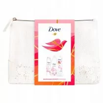 Dove XMASS - Zestaw Pink (Żel pod prysznic 250ml + Body Lotion 250ml + Deo Spray 150ml) - Zestawy kosmetyków damskich - miniaturka - grafika 1