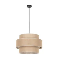 Lampy sufitowe - Lampa z beżowym abażurem, do sypialni TK 5419 z serii CALISTO JUTA - miniaturka - grafika 1