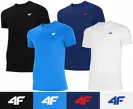 Koszulki męskie - Koszulka Męska 4f T-shirt Zestaw 4 Szt. Tz69 Podkoszulek Bawełniany M - miniaturka - grafika 1