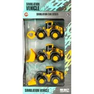 Samochody i pojazdy dla dzieci - Maszyna budowlana 3 szt. MEGA CREATIVE 524028 - miniaturka - grafika 1